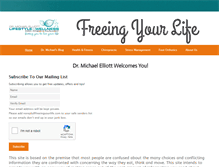 Tablet Screenshot of freeingyourlife.com